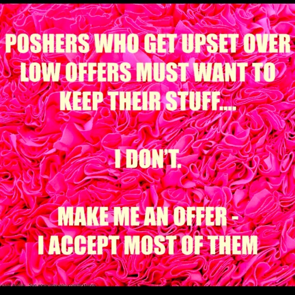 No offense to any seller 🙏🏻💕 make an offer!
